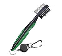 Brosse et nettoyant pour le nettoyage des sillons de golf - brosse de golf ergonomique avec câble télescopique rétractable, fournitures sportives pour entretien pratique voyage vacances chariot