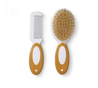 Brosse et peigne bébé Moutarde - Saro