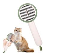 Brosse Étrille pour Chats - Peigne de Toilettage pour Chaton Avec Bouton | Brosse Slicker Anti-Dérapage Avec Fonction UV et Bouton de Libération Pour Chats et Chiens