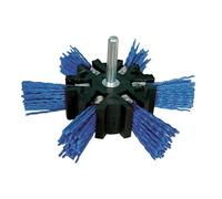 Brosse éventail nylon - 100 mm fin