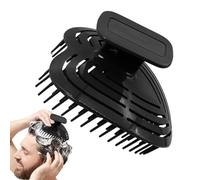 Brosse Exfoliante Cheveux | Brosse à Shampoing Exfoliante Pour Hommes Avec Poignée Ergonomique - Poignée Ergonomique avec Peigne Doux pour Soins Capillaires - Idéal pour Père, ou Compagnon