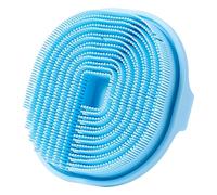 Brosse exfoliante de douche : nettoyant en silicone non glissant, masseur de salle de bain | 4,13 x 1,42 pouces de taille légère avec poignée antidérapante, outil de lavage de carrosserie pour