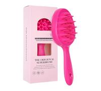 Brosse exfoliante douce 2 en 1 pour le corps, shampooing et luffa doux pour peaux sensibles, douche, cheveux, cuir chevelu, masseur