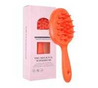 Brosse exfoliante douce 2 en 1 pour le corps, shampooing et luffa doux pour peaux sensibles, douche, cheveux, cuir chevelu, masseur