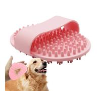 Brosse Exfoliante Pour Chien Lors Du Bain,Masseur De Douche Pour Chat | Brosse pour Chien en Silicone pour Maison, Salon pour Animaux, Nettoyage, Temps de Bain et Saison de