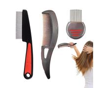 Brosse exfoliante pour cuir chevelu - Peigne anti-poux ergonomique portable - Produit de santé - Outils de massage et équipement pour mère, fille et petite amie