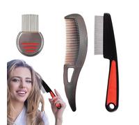 Brosse exfoliante pour cuir chevelu, portable, pour cuir chevelu, peigne anti-poux ergonomique, outil de massage pour la santé, outils de massage et équipement pour mère, fille et petite amie