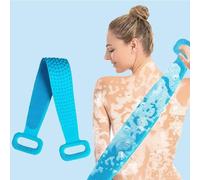 Brosse Exfoliante Pour Le Dos En Silicone Ultimate 30"" - Brosse De Douche Exfoliante Double Face Avec Fonction De Massage Et Poignées Faciles À Saisir