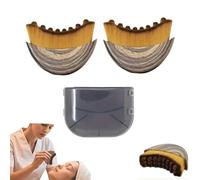 Brosse faciale de drainage lymphatique - Masseur manuel doux, brosse exfoliante sèche for le visage for une peau éclatante(A)