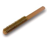 Brosse fine de bijoutier | Garnissage soie | Nettoyage et brossage des bijoux, argenterie et objets d'art fragiles | Kibros 8BJSb