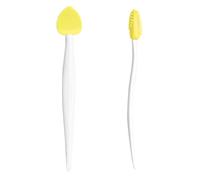 Brosse fine nettoyage du nez | Silicone Gentle Pore Nettoying Remover Tool Brush Brush | Outil de dissolvant des pinces au visage à double face côté pour le voyage
