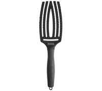 Brosse Fingerbrush Care Iconic Double poils black taille M Olivia Garden