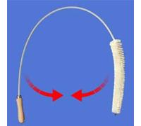 Brosse Flexible INOX Poil de Chèvre Nettoyage Radiateur