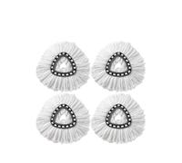 Brosse For Vadrouille Sous Vide, Compatible Avec Vileda, O-Ceda, Recharges | Chiffon De Vadrouille De Remplacement.(4pcs)