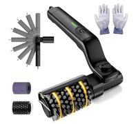 Brosse Grill Électrique sans Fil, 180° Pivotante, 3 Vitesses, IPX7, 90 Min