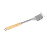 Brosse inox 44 cm manche bambou -