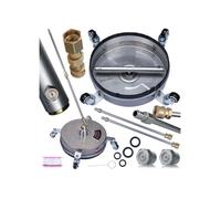 Brosse Inox EasyLock 14"" - 250 Bar | 1000 l/h | 2 Buses Rotatives | Compatible avec nettoyeur Kärcher HD Easy!Lock