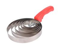 Brosse interactive curry pour chevaux, peigne réversible avec poignée ergonomique, outil de toilettage multifonction pour bétail, mouton, cheval, peignage ou tic-tac, 26 x 13,5 cm