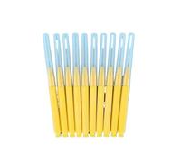 brosse interdentaire 40 brossettes interdentaires 0,4-1,2 mm, outil de nettoyage en nylon dentaire à pousser-tirer pour l'hygiène Interdentaire,Brosse à Dents Nettoy(Yellow 1.0MM-1.2MM)