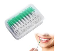 Brosse Interdentaire, 400 pièces Brossettes Interdentaire, Brossette Dentaire, Brossette Interdentaires, Brosette Dentaires, Brossette Interdentaire, Brossettes Interdentaire pour Gum(Vert)
