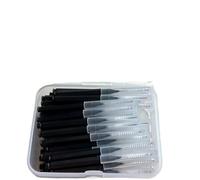brosse interdentaire 80 pièces/boîte Brossettes interdentaires de type I à pousser et tirer for le nettoyage buccal pour l'hygiène Interdentaire,Brosse à Dents Nettoy(80pcs 0.7 mm black)