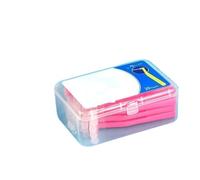brosse interdentaire Boîte de 20 brossettes interdentaires en forme L for le nettoyage des dents pour l'hygiène Interdentaire,Brosse à Dents Nettoy(Pink)