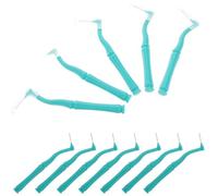 Brosse interdentaire Portable for appareils dentaires, cure-dents en forme de L, nettoyage des dents, Kit soins buccaux voyage, 20 pièces