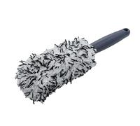 Brosse Jante Voiture, Nettoyant Jantes Voiture, Brosse De Nettoyage En Microfibre, Brosses De Nettoyage De Roue Avec Poignée Antidérapante, Brosse Premium En Microfibre, Brosse À Pneus Longue Peluche