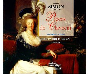 Brosse,Jean-Patrice - Pièces de Clavecin Op.1 (1761)