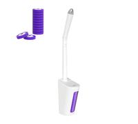 Brosse jetable pour cuvette de toilettes avec recharges de baguette de toilette 41 cm