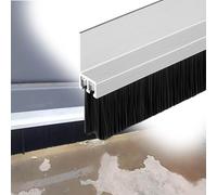 brosse joint Joint de balayage de brosse de porte de type H à double rangée, brosse extérieure anti-poussière pour porte intérieure, décapage base(1 PC,H 70 MM)