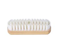 Brosse - Kaps - Pour daim et nubuck - Manche en bois - Gomme crêpe
