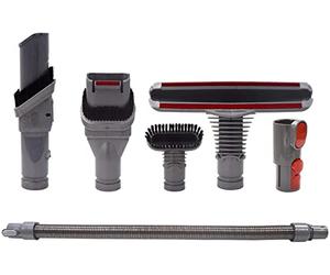 Brosse Kit Accessoires avec Tuyau pour Dyson V8 V7 V6 V10 SV10 SV11 Aspirateur avec Adaptateur,Total Clean Pièces pour Dyson V6 DC45 DC35 DC52 DC29 DC62 DC33 DC34 (6 in 1)