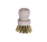 Brosse - La droguerie écologique - Brosse casserole - Poils en laiton - Poignée ergonomique - Fabriqué en Europe