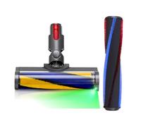 Brosse Laser Compatible Avec Dyson V12 Origin Les Accessoires D'aspirateur Remplacent La Tête De Moteur Avec La Tête De Brosse De Rouleau De Tapis De Lumière Verte(Combination)