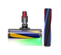 Brosse laser compatible avec les accessoires d'aspirateur Dyson V12 Origin, tête de brosse motorisée avec lumière verte for tapis(Combination)