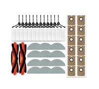 Brosse Latérale À Rouleau, Filtre HEPA, Sac À Poussière For Balai, Compatible Avec Cecotec, Compatible Avec Conga, 7490 Ultimate Genesis, Kit D'accessoires 7490 Ultimate(12set)