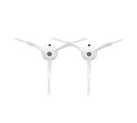 Brosse Latérale Armée Compatible avec Xiaomi Roborock S50 S51 S55 S5 S6 1S Pièces de Rechange Robot Aspirateur Accessoire de Remplacement Brosse Lavable (Color : 3-Armed White 2pcs)