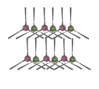 Brosse Latérale Compatible Avec Les Aspirateurs Robots Deebot OZMO 920, 950, T5, T8, T8 AIVI, T9, N7, N8+, N8Pro, X1 Omni/Turbo/Plus Et T10 Plus.(12pcs)