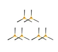 Brosse latérale, compatible avec LIECTROUX C30B, compatible avec Proscenic 800T / 820S, pièces détachées for aspirateur robot. parties(6 pcs)