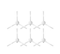 Brosse Latérale, Compatible For Aspirateur Robot Xiaomi 1CMop 2Ultra X20Plus STYTJ05ZHM, Compatible For Dreame L10sUltra, Pièces De Rechange For Aspirateur Robot(6pcs white)