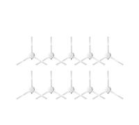 Brosse Latérale, Compatible For Aspirateur Robot Xiaomi 1CMop 2Ultra X20Plus STYTJ05ZHM, Compatible For Dreame L10sUltra, Pièces De Rechange For Aspirateur Robot(10pcs white)