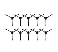 Brosse Latérale, Compatible For Aspirateur Robot Xiaomi 1CMop 2Ultra X20Plus STYTJ05ZHM, Compatible For Dreame L10sUltra, Pièces De Rechange For Aspirateur Robot(10pcs Black)