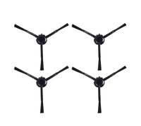Brosse Latérale, Compatible For Aspirateur Robot Xiaomi 1CMop 2Ultra X20Plus STYTJ05ZHM, Compatible For Dreame L10sUltra, Pièces De Rechange For Aspirateur Robot(4pcs Black)