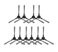 Brosse latérale de rechange 3/5 paires pour aspirateur robot Nedis WIFIVCR001CBK compatible avec WIFIVCB01 pour un nettoyage fiable des bords et des coins (5 paires)