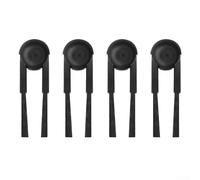 Brosse latérale de rechange compatible avec les aspirateurs robots M40S et OV31CN, poils en nylon pour un nettoyage efficace des coins et des bords, facile à installer, lot de 4 ou 10 (lot de 4)