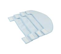 Brosse latérale de rechange, pour filtre HEPA et serpillère pour robot nettoyeur Honor Choice M1, 6 brosses latérales, 4, 5 microfibres