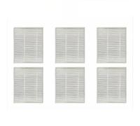 Brosse latérale de remplacement Hepa filtre Mop Rag pièces de rechange. Compatible avec Xiaomi. Robot aspirateur E10, E10C, E12, B112.(6PCS Filter)