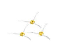 INF Pack de 3 brosses latérales pour iRobot Roomba série 500/600/700, accessoires de pièces de rechange, brosses latérales en ABS et nylon, blanches