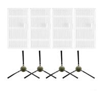 Brosse latérale et kit de filtre compatible pour MAMNV pour T7S, JIKA T7S, Teendow T7S T12S, pour aspirateur robotique (A)
